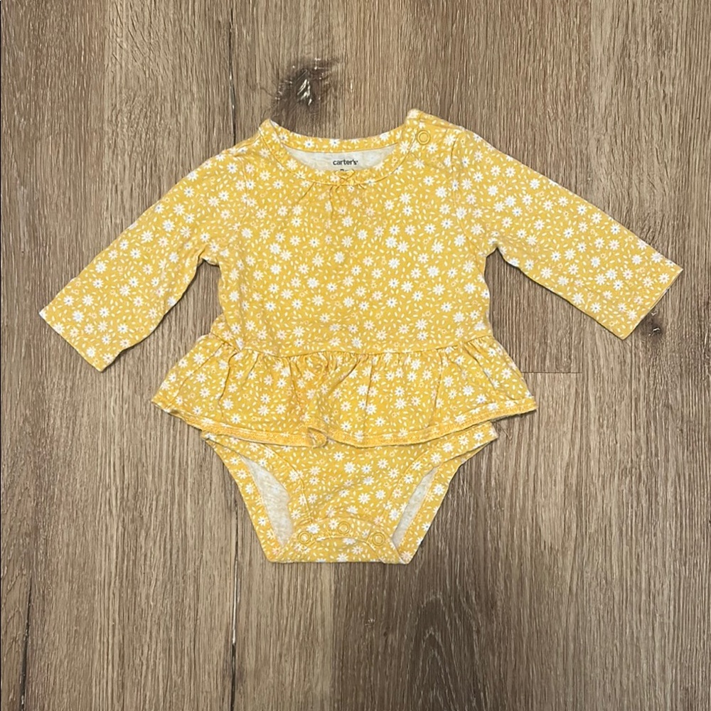 Carter's Sunny Floral Baby Bodysuit